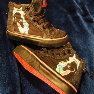 Baby girl unicorn Vans shoes